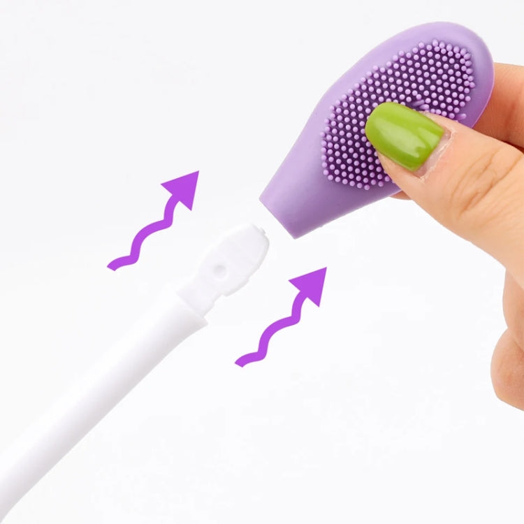 2pcs Dual Head Silicone Face Mask Brush Face Cleansing Massage Brush Mud Mask Applicator(Rose) - free shipping - PMC TechLife - Order now!