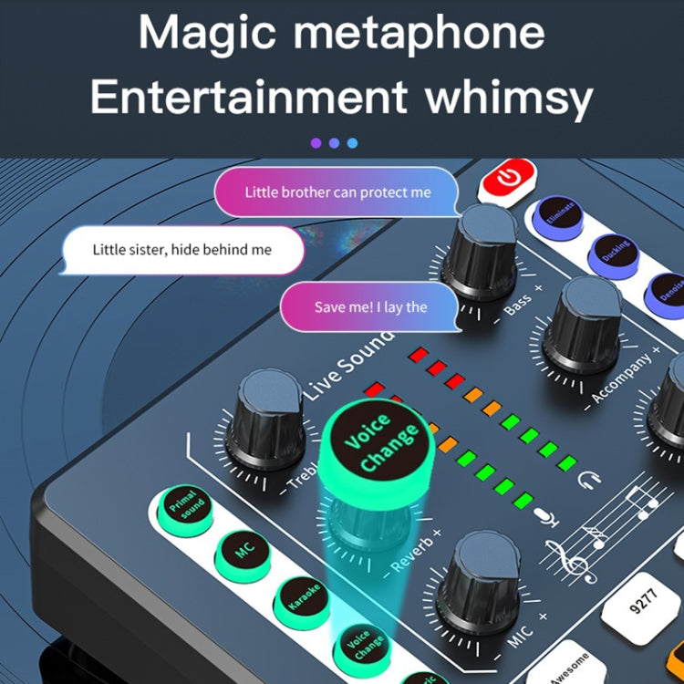 M8 Recording And Singing Live Bluetooth Sound Card Set, Color: Black Tripod - Live Sound Effects Processors by PMC Jewellery | Online Shopping South Africa | PMC Jewellery | Buy Now Pay Later Mobicred