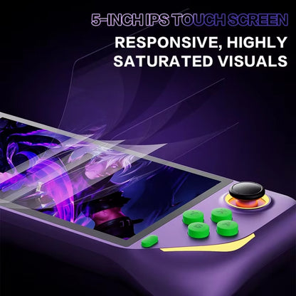 2+32G FC Joystick Dual System Handheld Game Console GBA Game Console, Color: Purple With Gamepad - Pocket Console by PMC Jewellery | Online Shopping South Africa | PMC Jewellery | Buy Now Pay Later Mobicred