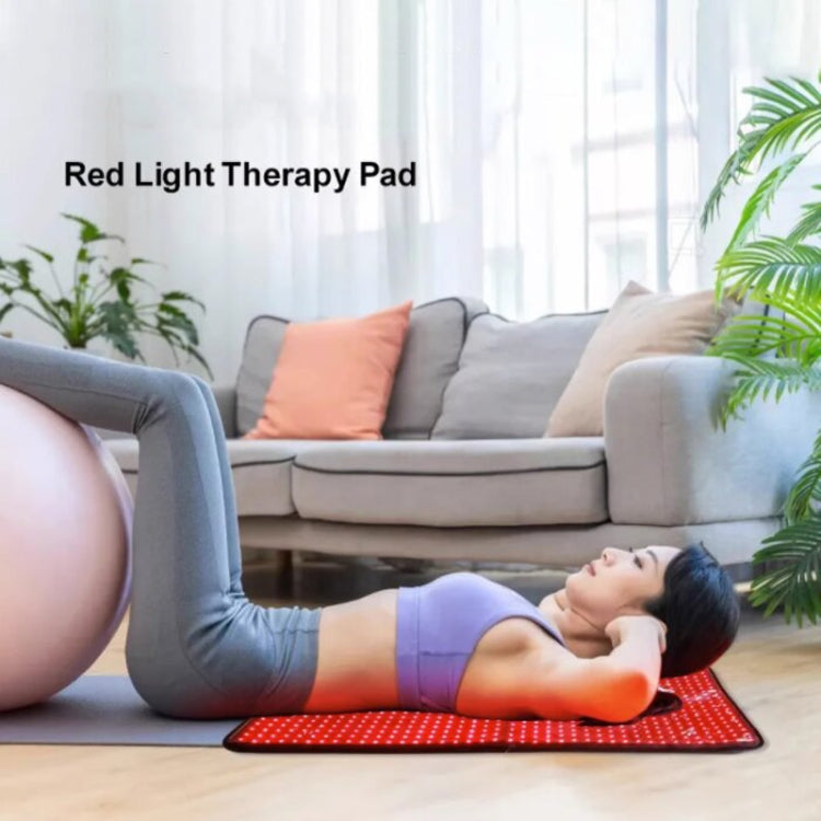 360 LED Beads Red Light Physical Therapy Waist Pad Infrared Fitness Light Therapy Pad EU Plug - free shipping - PMC TechLife - Order now!