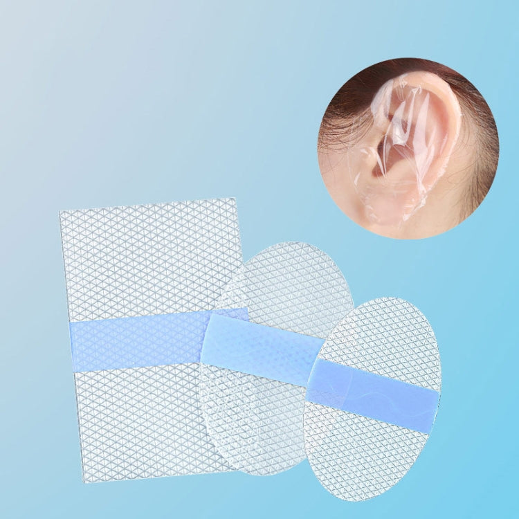20pcs /Pack Oval Small PU Film Silicone Gel Waterproof Breathable Ear Patch - free shipping - PMC TechLife - Order now!