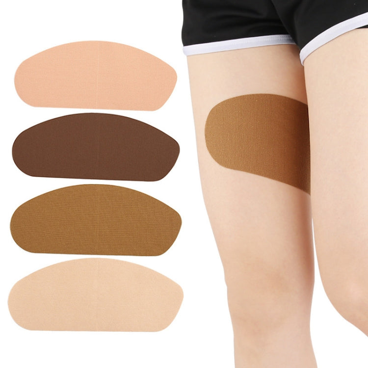 10pcs /Pack Invisible Thigh Stickers Sweat-proof and Friction-proof Thigh Pressure Relief Patches, Color: Brown Stretch Fabric - free shipping - PMC TechLife - Order now!