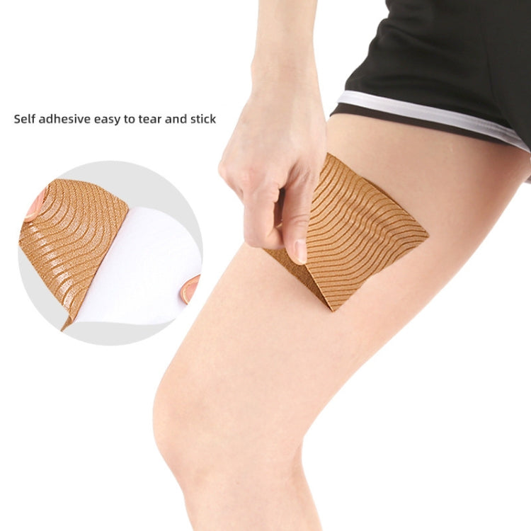 10pcs /Pack Invisible Thigh Stickers Sweat-proof and Friction-proof Thigh Pressure Relief Patches, Color: Brown Stretch Fabric - free shipping - PMC TechLife - Order now!