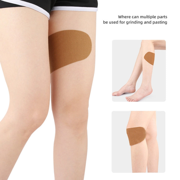 10pcs /Pack Invisible Thigh Stickers Sweat-proof and Friction-proof Thigh Pressure Relief Patches, Color: Brown Stretch Fabric - free shipping - PMC TechLife - Order now!