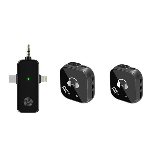 5.8G  Wireless In-ear Monitor System Support Dual-Earphone Monitoring One To Two - Microphone by PMC Jewellery | Online Shopping South Africa | PMC Jewellery | Buy Now Pay Later Mobicred