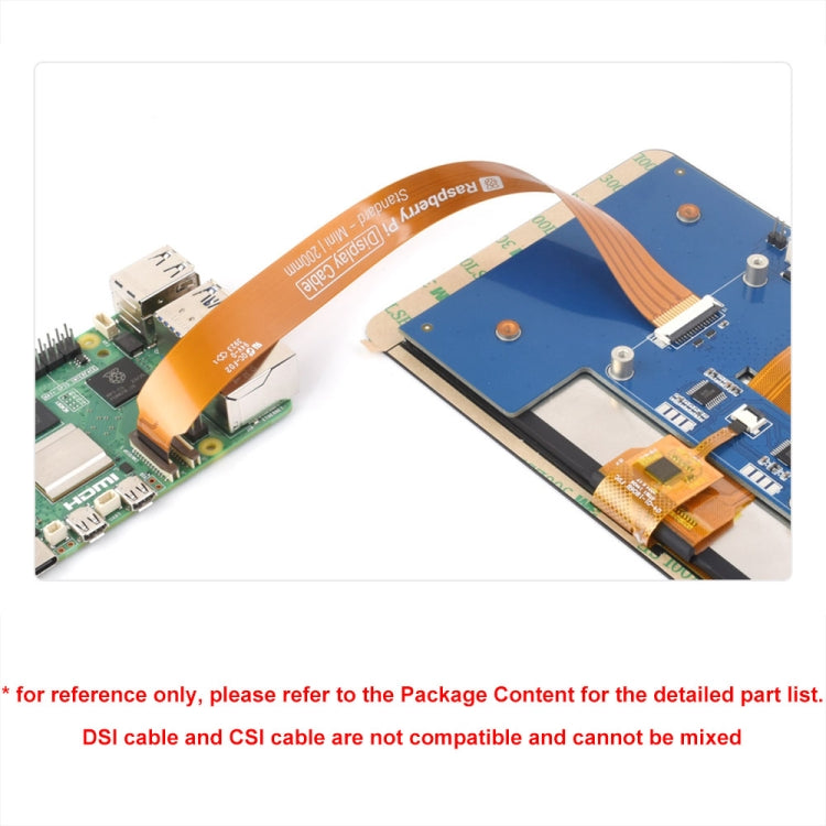 Waveshare 25947 For Raspberry Pi 5th DSI Display 22Pin To 15Pin Soft Cable FPC Cable, Spec: 500mm - Raspberry Pi Accessories by Waveshare | Online Shopping South Africa | PMC Jewellery | Buy Now Pay Later Mobicred