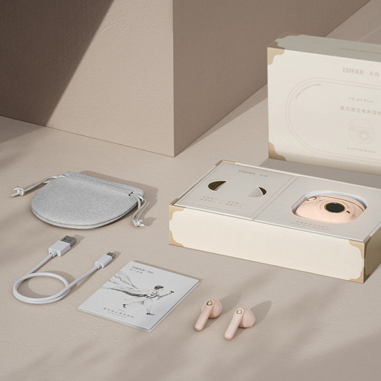 Edifier TO-U3 Plus Noise Reduction Sports Wireless Bluetooth Earphones(White) - free shipping - PMC Jewellery - Order now!