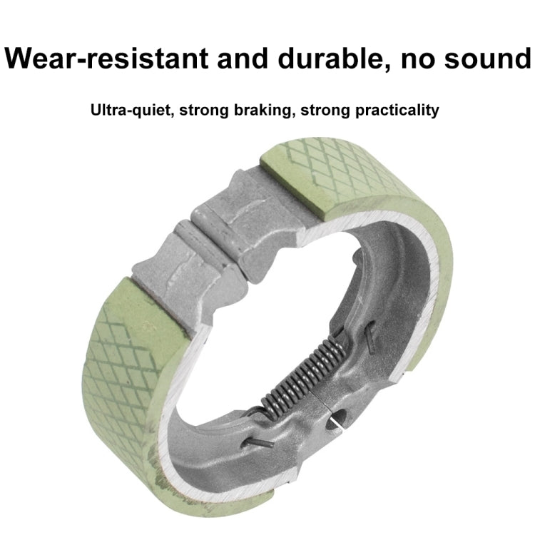 For Ninebot MAX G30 Electric Scooter Drum Brake Metal Brake Pads Rear Wheel Drum Brake(Green) - Accessories & Parts by PMc TechLife | Online Shopping South Africa | PMc TechLife | Buy Now Pay Later Mobicred