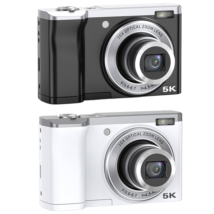 DC305X 5K/30FPS 2.8-Inch HD Shooting 5X Optical Zoom Anti-Shake Digital Camera, Color: White EU Plug - Children Cameras by PMC Jewellery | Online Shopping South Africa | PMC Jewellery | Buy Now Pay Later Mobicred