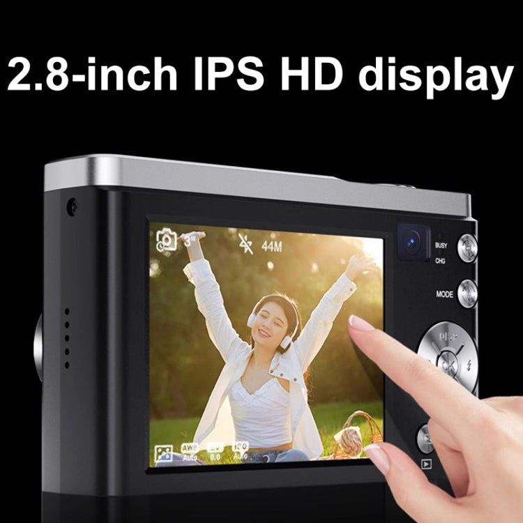 DC305X 5K/30FPS 2.8-Inch HD Shooting 5X Optical Zoom Anti-Shake Digital Camera, Color: Black US Plug - Children Cameras by PMC TechLife | Online Shopping South Africa | PMC TechLife | Buy Now Pay Later Mobicred