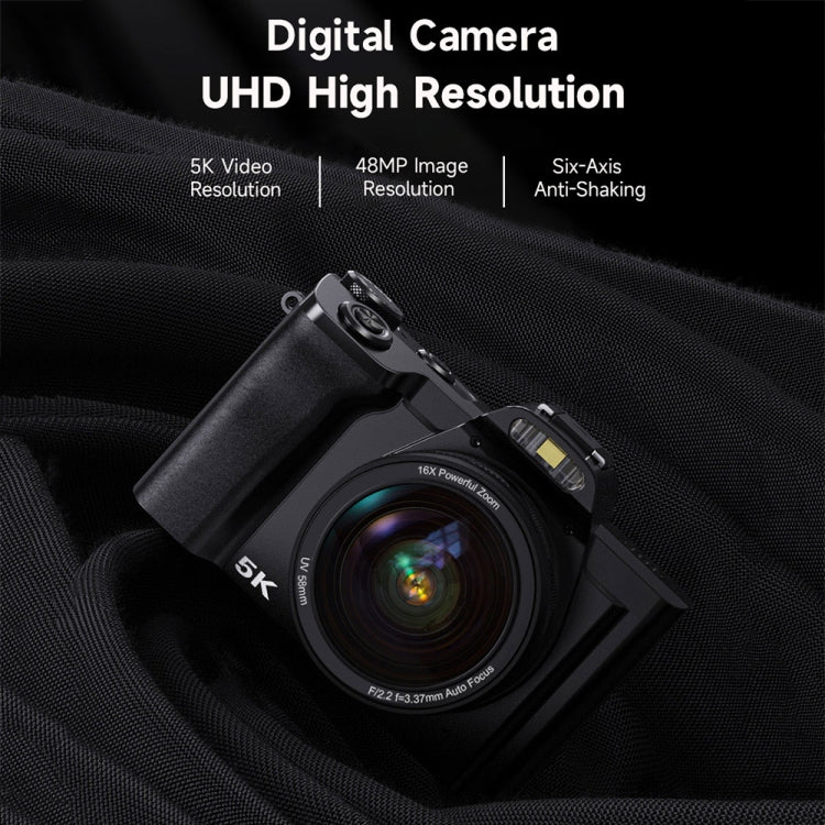 DC-201S 5K/30FPS 3.5-Inch 16X Six-Axis Anti-Shake HD Digital Camera With UV Lens(UK Plug) - Children Cameras by PMC TechLife | Online Shopping South Africa | PMC TechLife | Buy Now Pay Later Mobicred