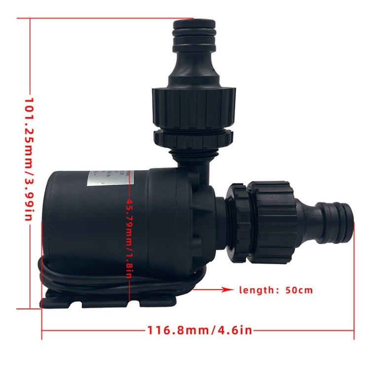 5m Lift Brushless Motor Ceramic Shaft Core Booster Pump, Specifications: DC12V(Bare Wire) - Air Pumps by PMC TechLife | Online Shopping South Africa | PMC TechLife | Buy Now Pay Later Mobicred