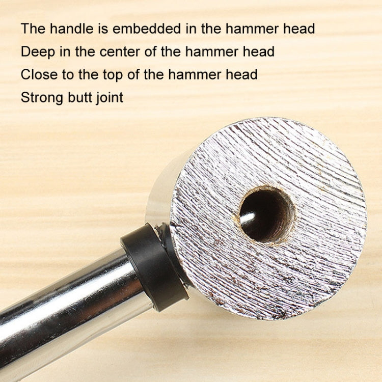 30mm No Bounce Mounting Hammer Handmade DIY Double Face Tap Rubber Hammer - Hammer by PMC TechLife | Online Shopping South Africa | PMC TechLife | Buy Now Pay Later Mobicred