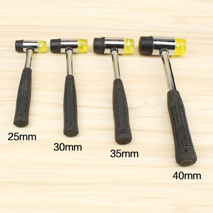 35mm No Bounce Mounting Hammer Handmade DIY Double Face Tap Rubber Hammer - Hammer by PMC TechLife | Online Shopping South Africa | PMC TechLife | Buy Now Pay Later Mobicred