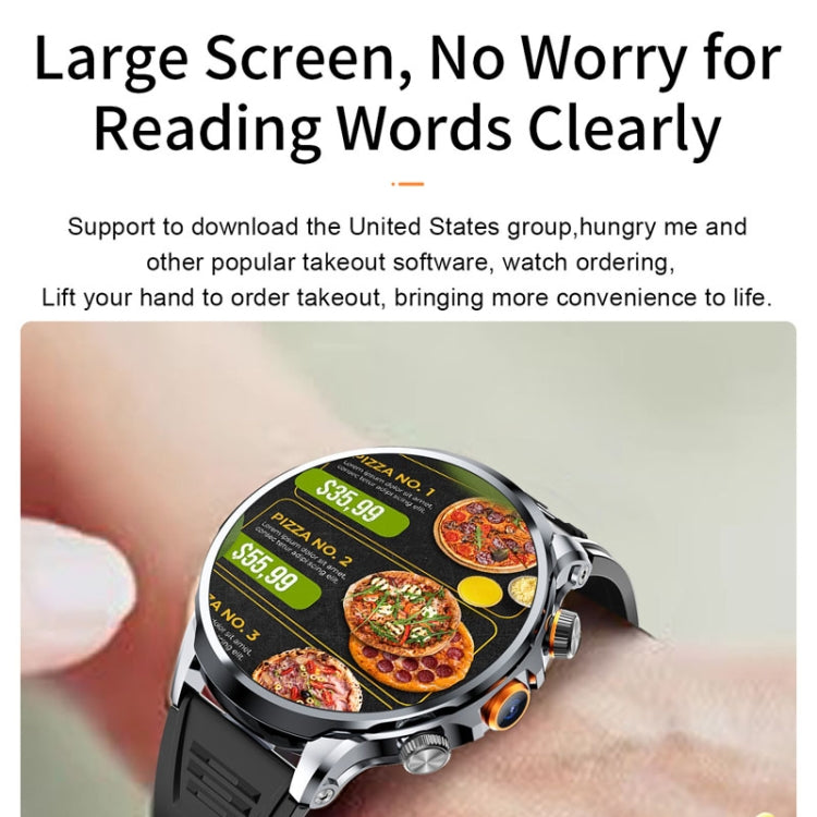 H18 Ultra-Thin Round Ball Screen 1.95 Inch Plug-In Phone Smart Watch 32G(Silver) - Smart Watches by PMC TechLife | Online Shopping South Africa | PMC TechLife | Buy Now Pay Later Mobicred