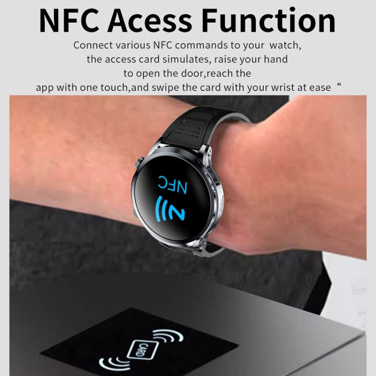 H18 Ultra-Thin Round Ball Screen 1.95 Inch Plug-In Phone Smart Watch 32G(Black) - Smart Watches by PMC TechLife | Online Shopping South Africa | PMC TechLife | Buy Now Pay Later Mobicred