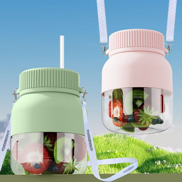 800ml Multifunctional Wireless Portable Juicer Large-capacity Outdoor Juicer(Green) - free shipping - PMC TechLife - Order now!