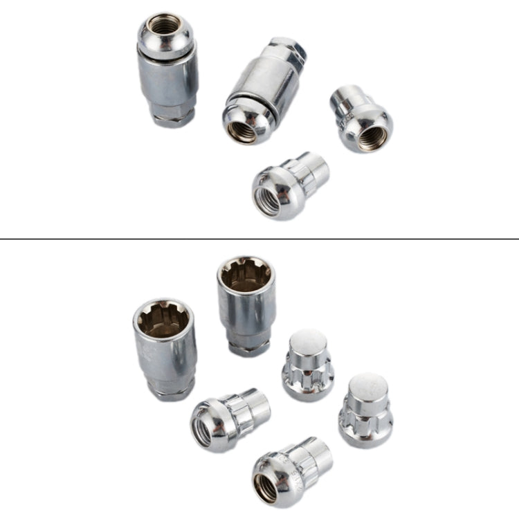 M14x1.5mm(4+2)0227 Car Tire Nut Anti-theft Lock - free shipping - PMC Jewellery - Order now!