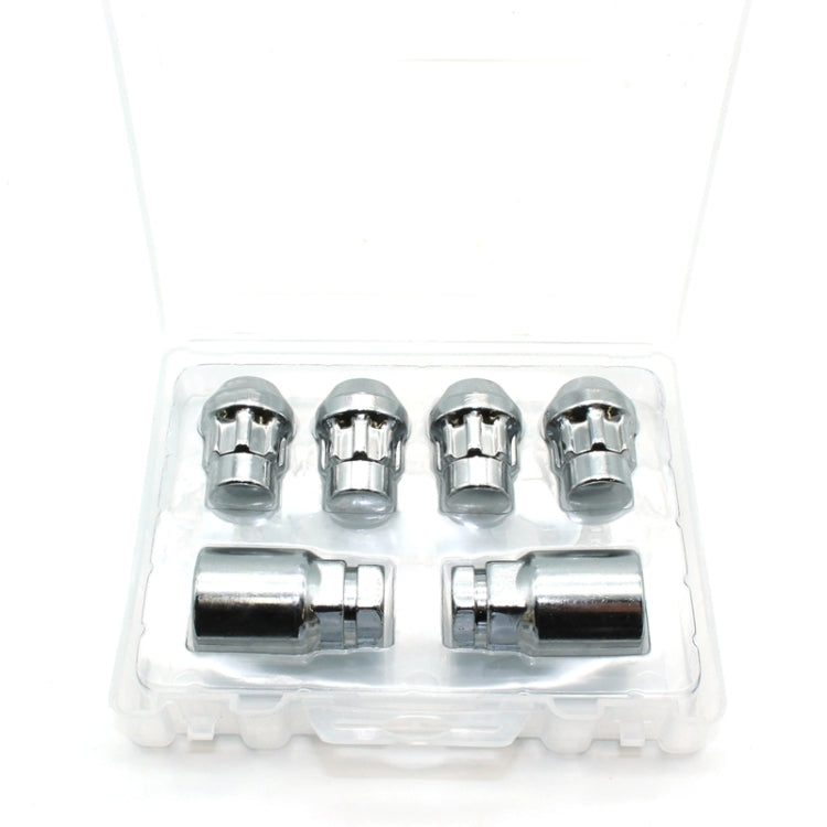 M12x1.5mm(Ball4+2） Car Tire Nut Anti-theft Lock - Nuts & Bolts by PMC Jewellery | Online Shopping South Africa | PMC Jewellery | Buy Now Pay Later Mobicred