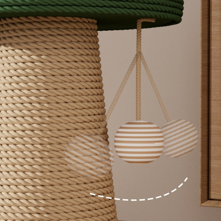 Vertical Sisal Cat Scratching Post Wear-Resistant Cat Interactive Toy, Style: Large Clown Hat - Cat Scratch Board by PMC TechLife | Online Shopping South Africa | PMC TechLife | Buy Now Pay Later Mobicred