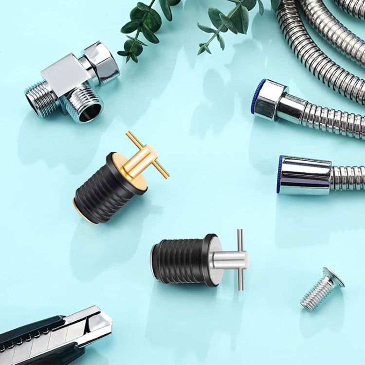 Marine Motorboat Deck Cross Drain Plug Screw, Size: Copper For 25mm - Marine Accessories & Parts by PMC Jewellery | Online Shopping South Africa | PMC Jewellery | Buy Now Pay Later Mobicred