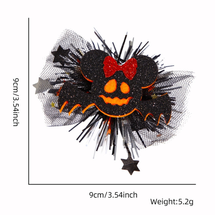 Halloween Hair Clips Hair Accessories Kids Party Dress Up Jewelry, Style: Bow Bat - free shipping - PMc TechLife - Order now!