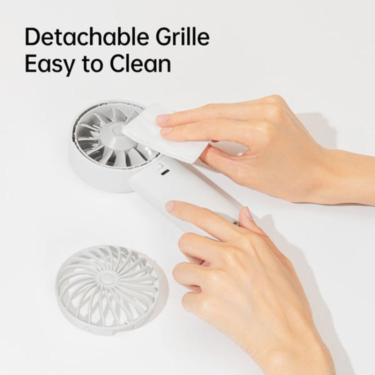 JisuLife Life4 Handheld Portable Small Rechargeable Fan, Battery Capacity: 3600mAh Black - free shipping - PMC Jewellery - Order now!