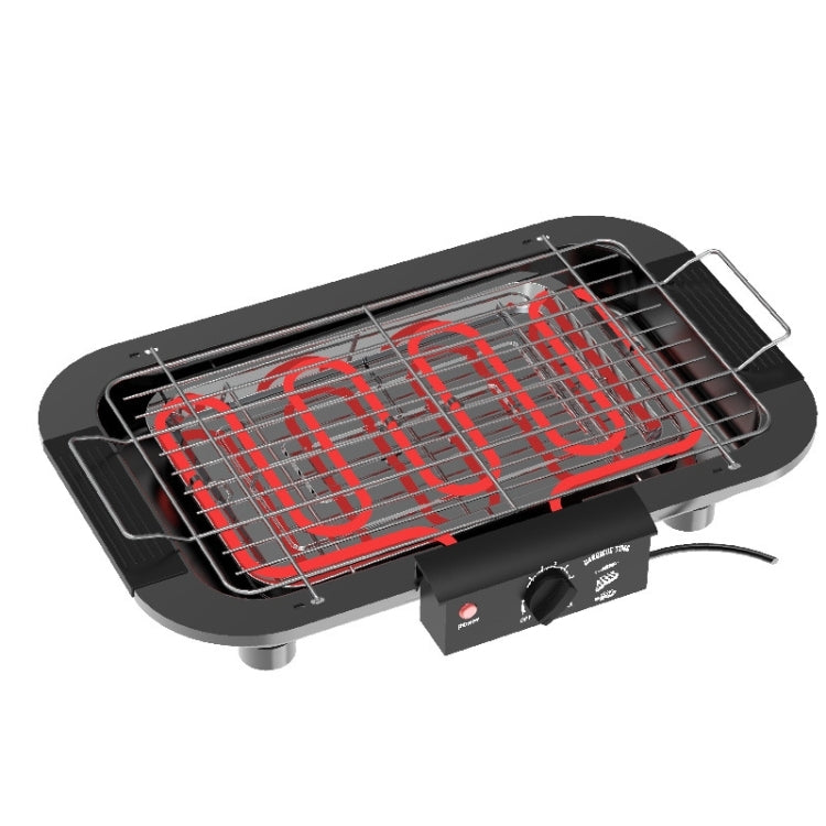 1800W Electric Grill Home BBQ Grill, UK Plug(Red) - free shipping - PMC TechLife - Order now!