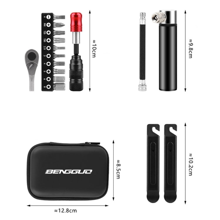 BENGGUO Bicycle Repair Tool Mountain Bike Ratchet Wrench Repair Combination Set, Spec: Set 1 - Maintenance tools by BENGGUO | Online Shopping South Africa | PMc TechLife | Buy Now Pay Later Mobicred