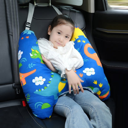 55x66cm Children Car Seat Belt Prevent Neck Strangulation Sleeping Pillow(Astronaut) - Seat Accessories by PMC Jewellery | Online Shopping South Africa | PMC Jewellery | Buy Now Pay Later Mobicred