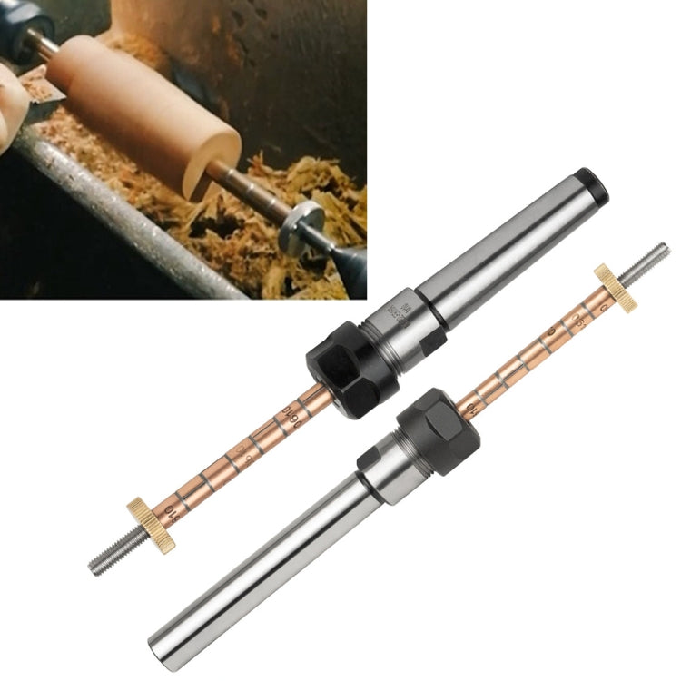 Woodturning Pen Mandrel Collet Penmaking Turning Lathe DIY Clamping Mandrel Fitting Tool(Straight Shank) - Others by PMC TechLife | Online Shopping South Africa | PMC TechLife | Buy Now Pay Later Mobicred