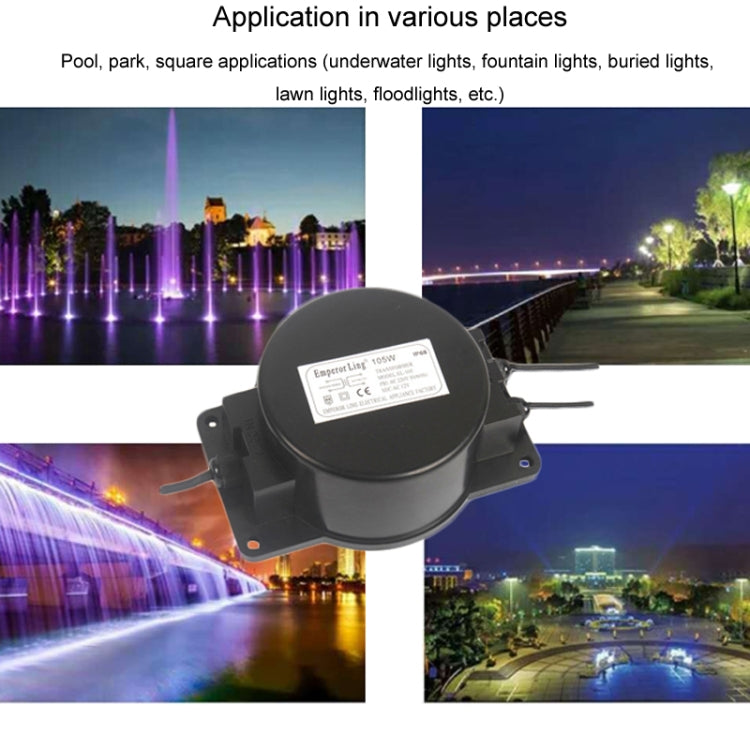 Lighting Transformer 220V To AC 12V/24V Waterproof LED Underwater Light Power Adapter, Power: 60W(24V) - Power Supplies by PMC Jewellery | Online Shopping South Africa | PMC Jewellery | Buy Now Pay Later Mobicred