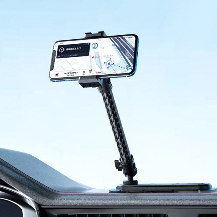 Car Phone Mount Extension Arm Double Jointed Swivel Adjustment Carbon Fiber Bracket Connecting Rod, Model: 140mm For 20mm Ball Head - free shipping - PMC Jewellery - Order now!