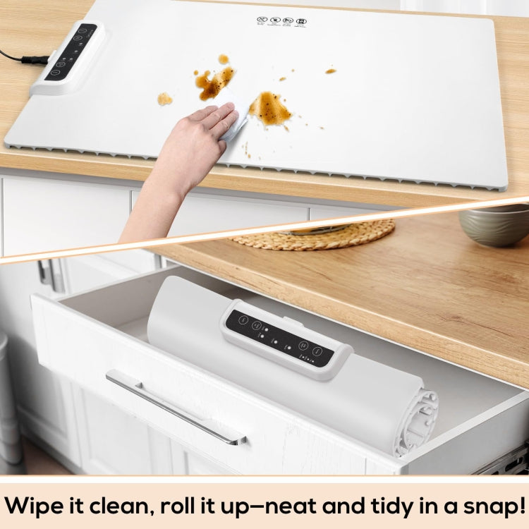 240W Electric Warming Tray Food Warmer with Adjustable Temperature, Timed Close EU Plug - free shipping - PMC TechLife - Order now!