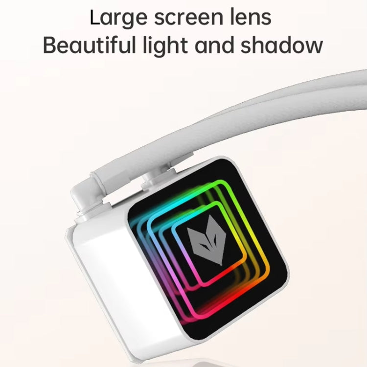 COOLMOON Glacier360 Computer Host Integrated ARGB CPU Water Cooler, Color: White - free shipping - PMC Jewellery - Order now!