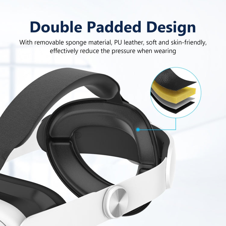 For Meta Quest 3 VR Headset Comfort Sponge Head Strap Replacement Parts - VR Accessories by PMC Jewellery | Online Shopping South Africa | PMC Jewellery | Buy Now Pay Later Mobicred