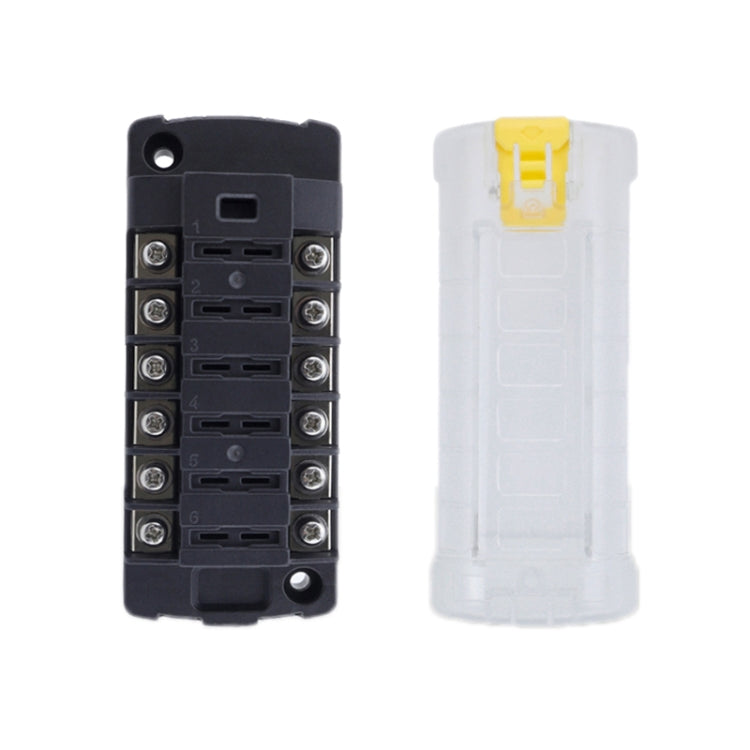 6-Way Plug-In Insulated Cover Fuse Box For Cars Yachts, Set: Upgraded Version A - Fuse by PMC Jewellery | Online Shopping South Africa | PMC Jewellery | Buy Now Pay Later Mobicred