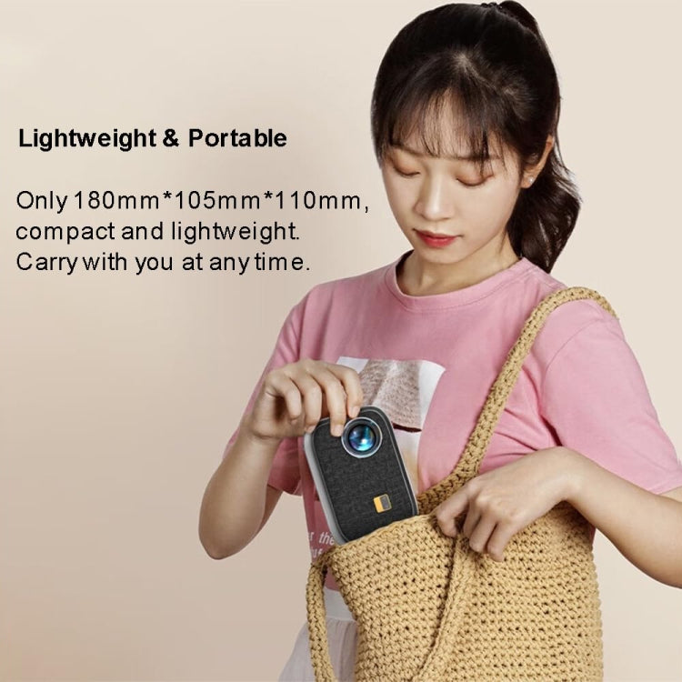 Same Screen Version For Mobile Phone Portable Mini Projector Smart Home Theater(US Plug) - free shipping - PMC Jewellery - Order now!