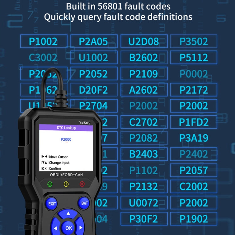 OBD2 Car Engine Fault Detection Diagnostic Instrument - Electronic Test by PMC Jewellery | Online Shopping South Africa | PMC Jewellery | Buy Now Pay Later Mobicred