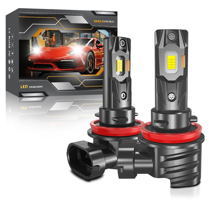 Car Universal Direct Plug LED Headlight Retrofit Bulb, Specifications: H8/H9/H11 - LED Headlamps by PMC Jewellery | Online Shopping South Africa | PMC Jewellery | Buy Now Pay Later Mobicred