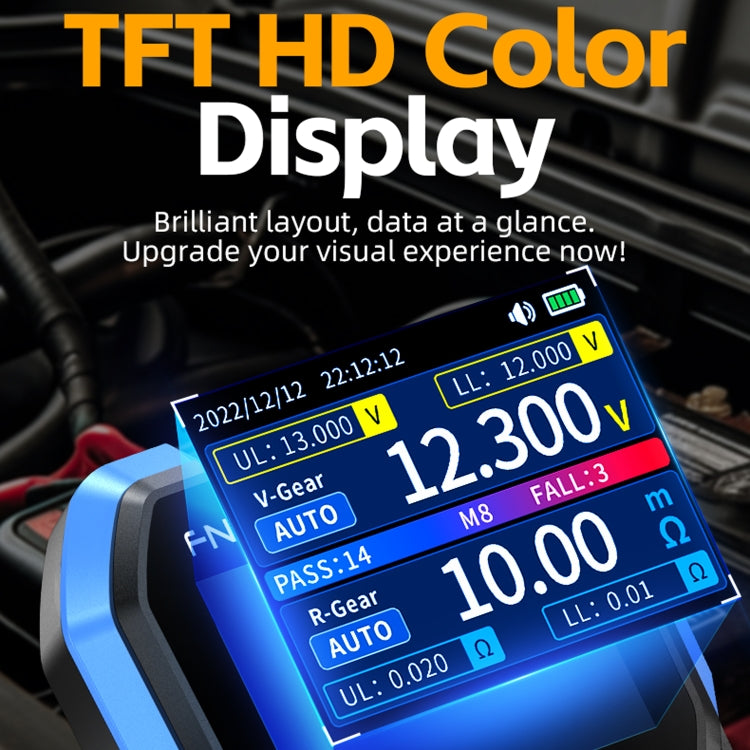 FNIRSI 18650 Lithium Battery Internal Resistance Voltage Measuring Instrument(HRM-10) - free shipping - PMC Jewellery - Order now!