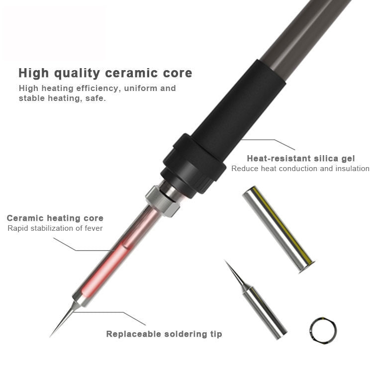 BAKU BA-898A+ 2-In-1 Soldering Station Hot Air Station Adjustable Temperature US Plug 110V - free shipping - PMC TechLife - Order now!