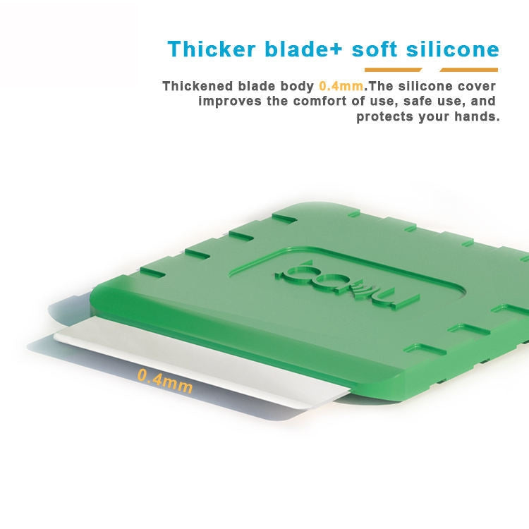 3pcs /Pack BAKU BA-219 Stainless Steel Prying Blade For Phone Screen & Residual Glue Remove - free shipping - PMC Jewellery - Order now!