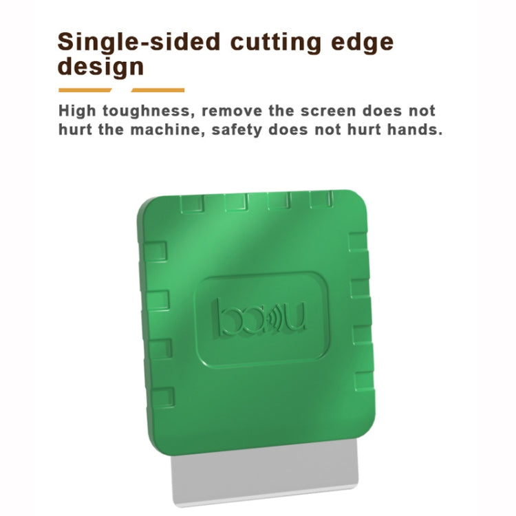 3pcs /Pack BAKU BA-219 Stainless Steel Prying Blade For Phone Screen & Residual Glue Remove - free shipping - PMC Jewellery - Order now!