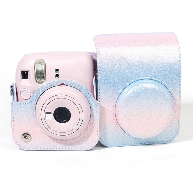 Colorful Starry Sky Camera Protection Bag For Fujifilm Instax Mini 12(Pink Purple) - Leather Bag by PMC TechLife | Online Shopping South Africa | PMC TechLife | Buy Now Pay Later Mobicred