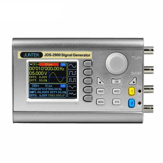 JUNTEK Programmable Dual-Channel DDS Function Arbitrary Waveform Signal Generator, Frequency: 15MHz(UK Plug) - Other Tester Tool by PMC Jewellery | Online Shopping South Africa | PMC Jewellery | Buy Now Pay Later Mobicred