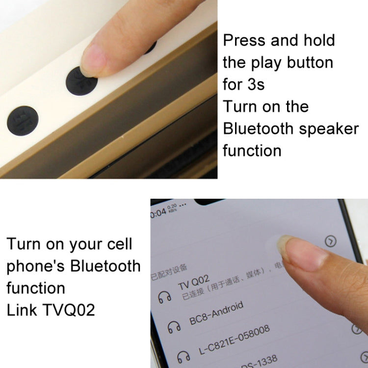 Retro Small TV Desktop Cell Phone Holder With Bluetooth Speaker Player(Silver Gray) - free shipping - PMc TechLife - Order now!