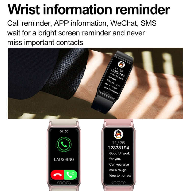 Uric Acid Blood Lipid Noninvasive Blood Sugar Heart Rate Oxygen Temperature Monitoring Smart Healthy Sports Bracelet(Black) - Smart Wristbands by PMC TechLife | Online Shopping South Africa | PMC TechLife | Buy Now Pay Later Mobicred