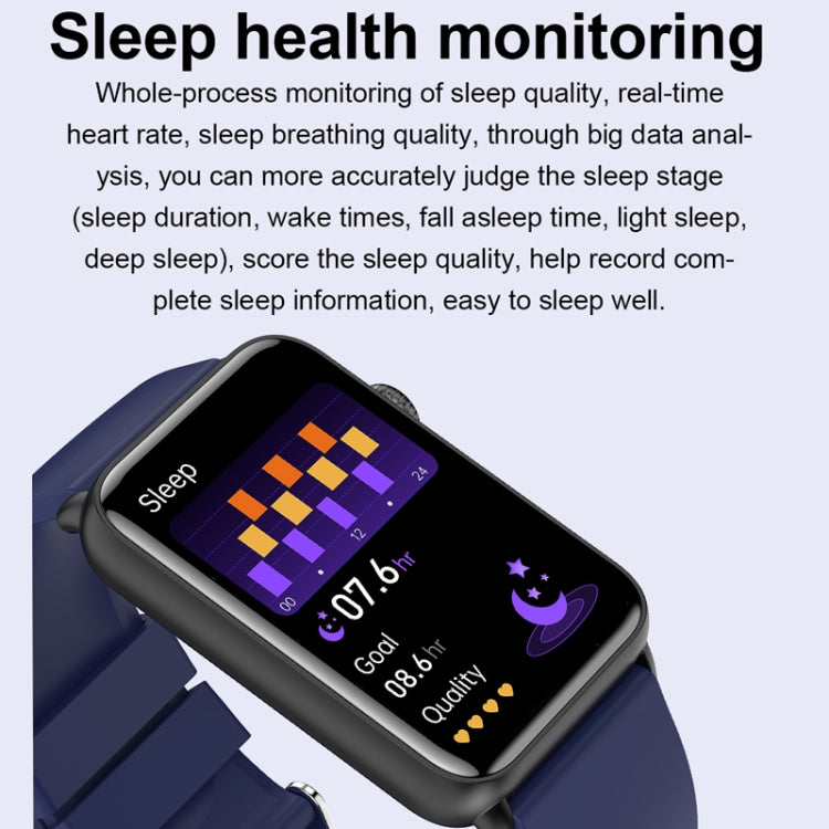 Smart Watch Ring ECG Temperature Heart Rate Blood Pressure Health Bluetooth Talking Watch, Color: Red Silicone - free shipping - PMC TechLife - Order now!