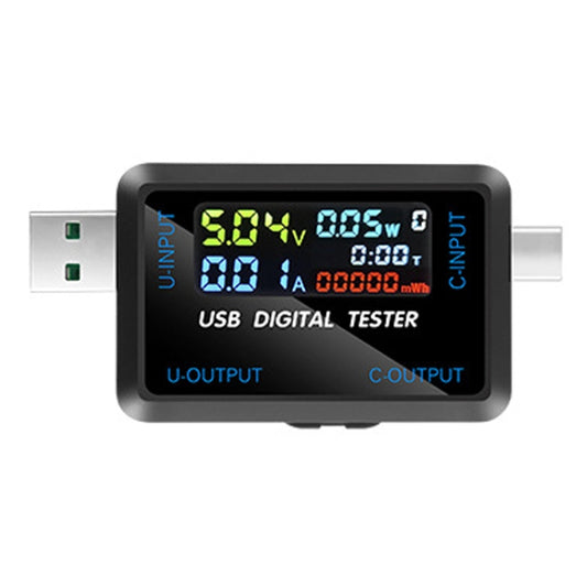 6527-Q Multifunctional Digital Voltage And Current Meter Portable Capacity Tester(USB+Type-C Port) - Current & Voltage Tester by PMC Jewellery | Online Shopping South Africa | PMC Jewellery | Buy Now Pay Later Mobicred